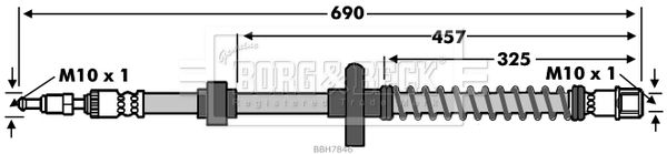 BORG & BECK Jarruletku BBH7846